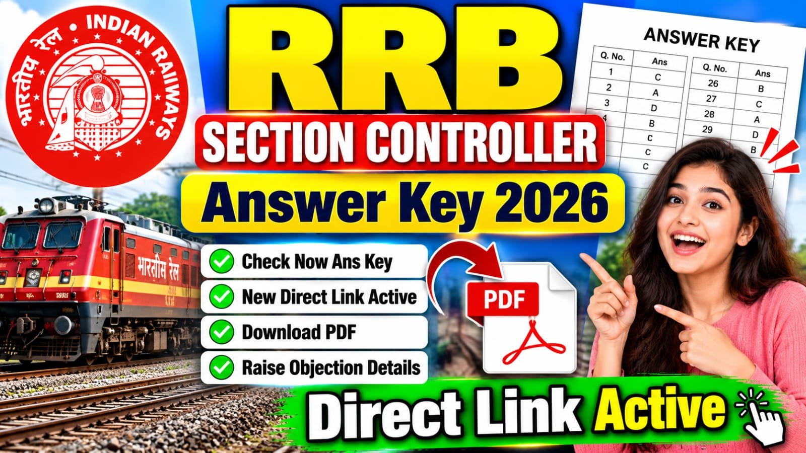 Rrb Section Controller Answer Key 2026
